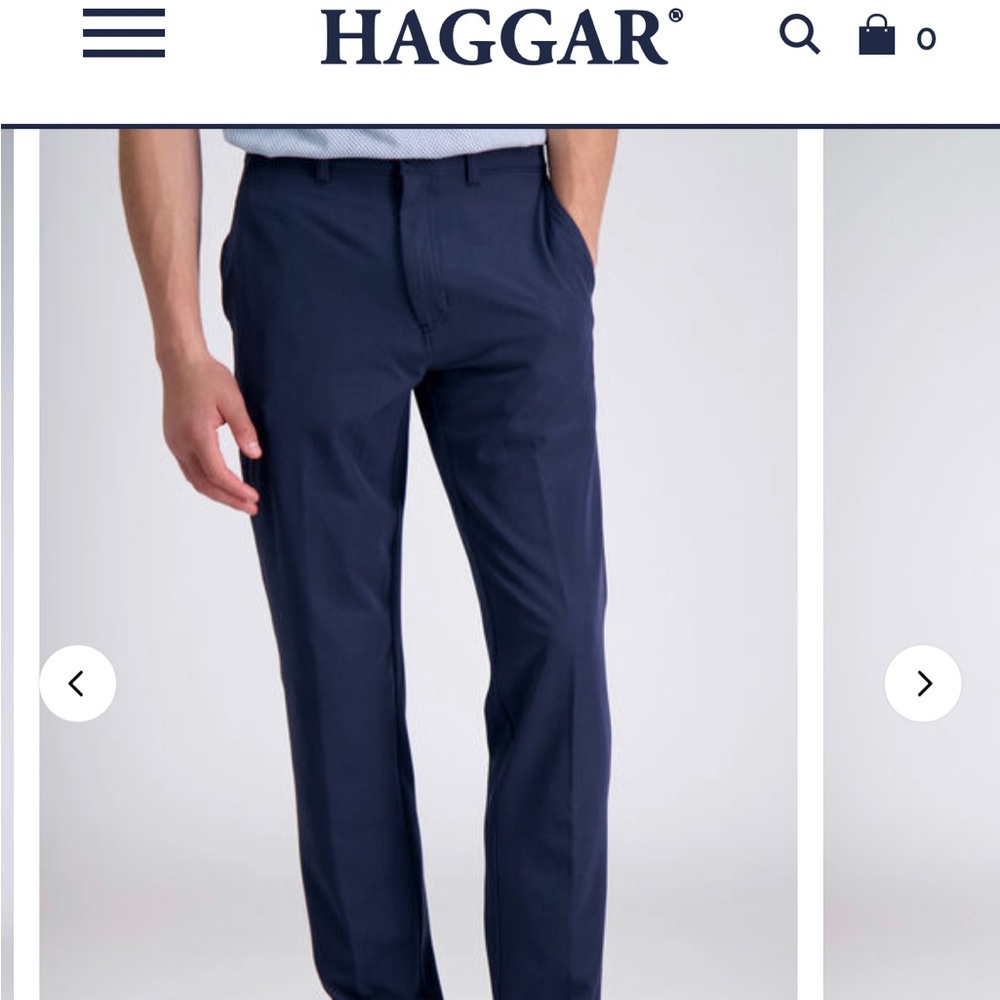 Men’s Haggar Dresspants.